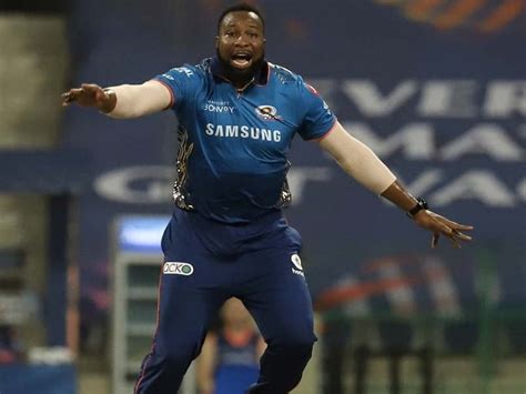 IPL 2021: West Indies Giant Kieron Pollard Celebrates 300 T20 Scalps ...