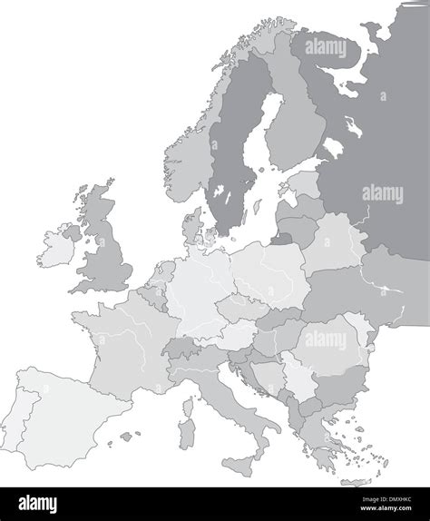 Mapa De Europa Fotografías E Imágenes De Alta Resolución Alamy