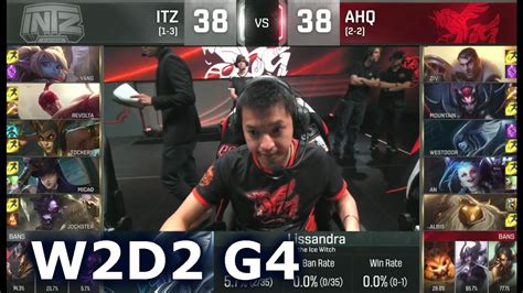 Itz Vs Ahq Worlds W D Group C Lol S World Championship Week