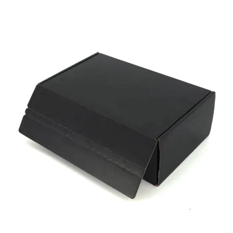 Custom Print Ecommerce Corrugated Paper Boxes Recycled Cardboard Zipper