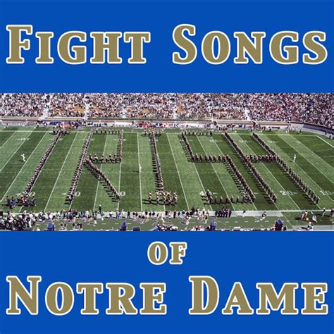 ‎Fight Songs of Notre Dame by University of Notre Dame Band of the ...