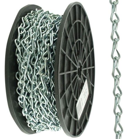 Everbilt X Ft Zinc Plated Steel Jack Chain The Home Depot