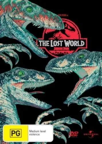 JURASSIC PARK The Lost World DVD 1997 Jeff Goldblum Action Region