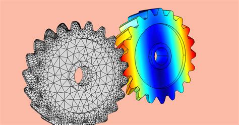 How To Evaluate Gear Mesh Stiffness In A Multibody Dynamics Model Comsol Blog