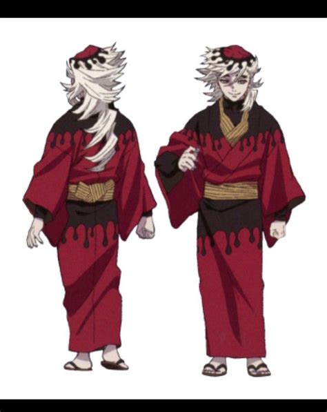 Kimono Douma Reference Sheet In 2024 Character Design Slayer Anime