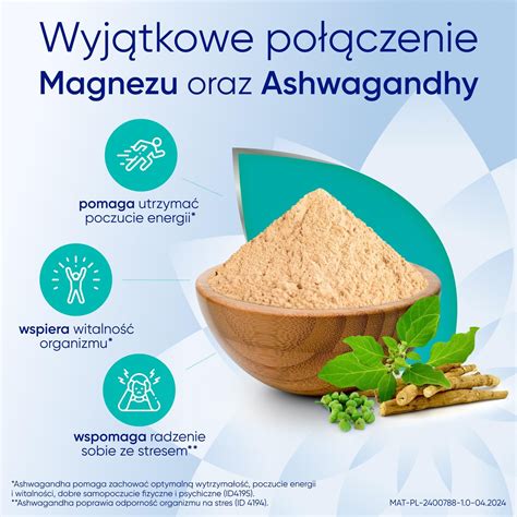 Magne B6 Zmęczenie i stres magnez i ashwagandha 30 tabletek Opinie i