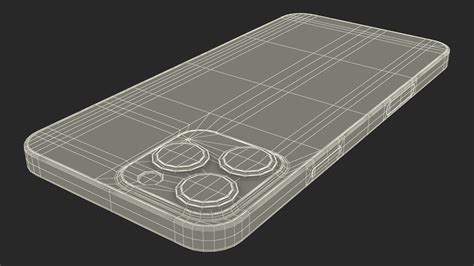 Iphone Pro Max Graphite D Model Ds Blend C D Fbx Max