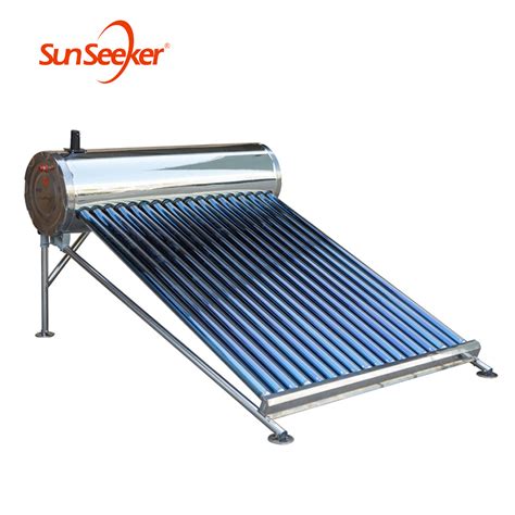 Non Pressurized Solar Water Heater Portable Solar Water Heater Rooftop