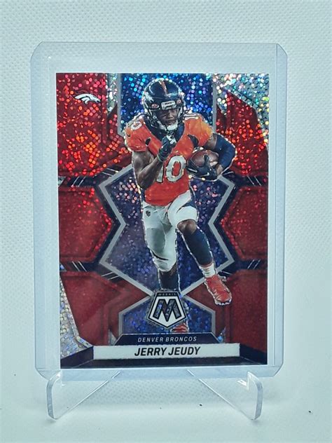 Mavin Panini Mosaic Football Red Sparkle Prizm Jerry Jeudy