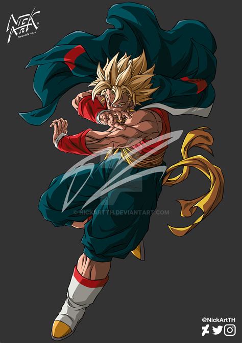 Oc Son Day Psycho Ssj [color] By Nickartth On Deviantart