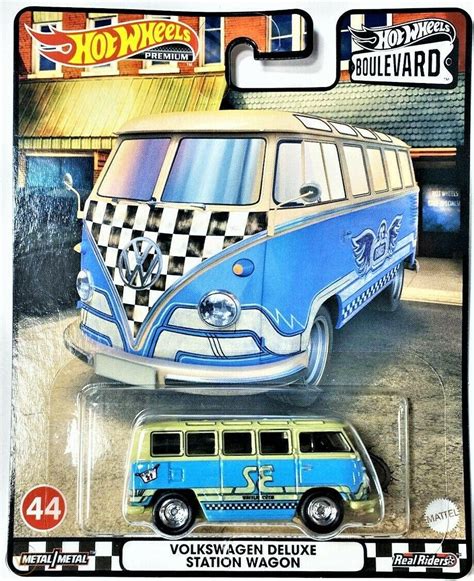 2022 Hot Wheels Premium Boulevard Mix A Volkswagen Deluxe Station Wagon 44 Rr 3939719377