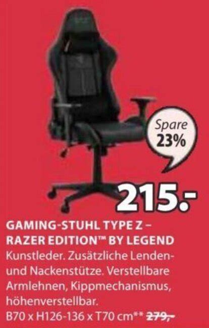 Neunte Funkeln W Rzig Razer Gaming Stuhl Type Z Zerknittert Surrey