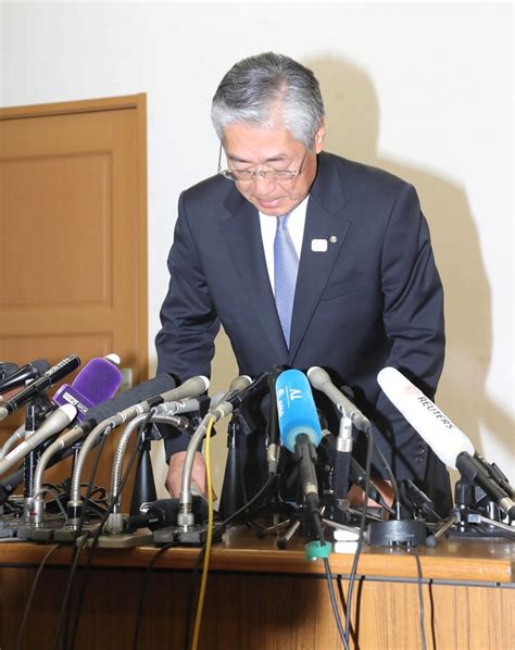 Joc竹田会長わずか7分声明 質疑応答なく紛糾 スポーツ報知