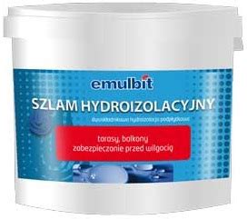 Szlam Hydroizolacyjny Taras Basen Emulbit Kg