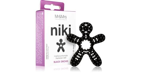 Mr Mrs Fragrance Niki Black Orchid Car Air Freshener Refill Notino