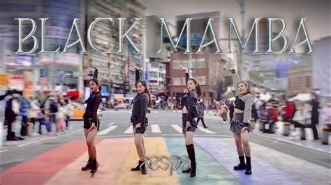 KPOP IN PUBLIC aespa 에스파 Black Mamba Dance Cover By BREAKIE