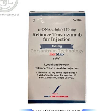 Hermab Mg Reliance Trastuzumab Injection At Rs Vial