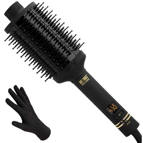 Amazon HOT TOOLS Pro Artist Black Gold Heated Hair Styling Round Brush Beauty Personal