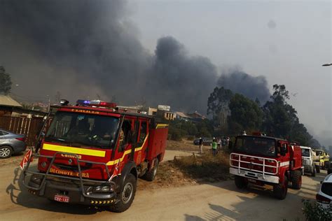 Onemi Llama A Evacuar Sector Las Toscas Por Incendio Forestal Crónica