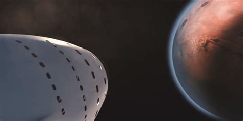 Video Of Spacexs Interplanetary Transport System To Colonize Mars Business Insider