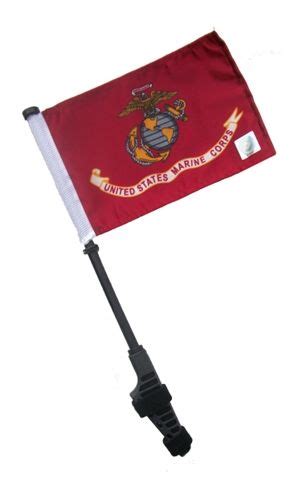 Ssp Flags Small 6x9 Inch Golf Cart Flag With Ez Onoff Pole Bracket