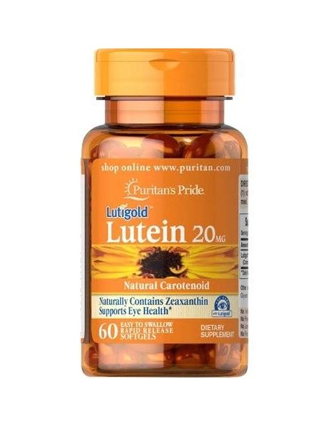 Лутеин 20 mg, 60 капсули, лаймска болест, Buhner