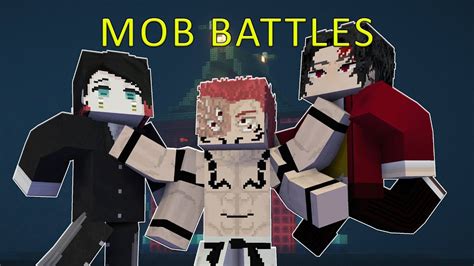 Minecraft Jujutsu Kaisen Vs Demon Slayer Mob Battles Youtube