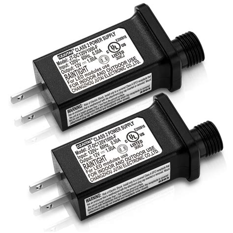 Snapklik 2 Pieces LED Transformer Replacement Class 2 Power