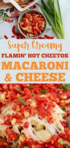Super Creamy Mac And Cheese With Flamin Hot Cheetos Slice Of Jess