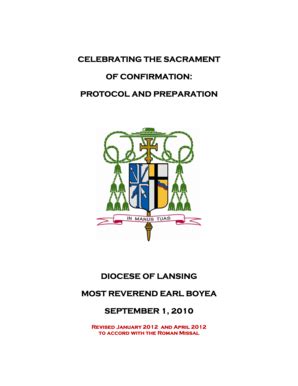 Fillable Online Dioceseoflansing Celebrating The Sacrament Of