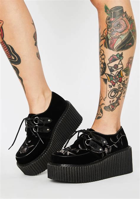Demonia Creeper-219 | Demonia shoes, Creeper boots, Platform creepers