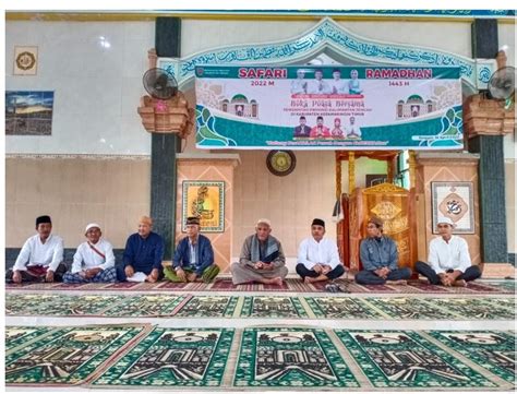 Masjid Al Huda Desa Agung Mulya Kotim Salah Satu Lokasi Safari Ramadan