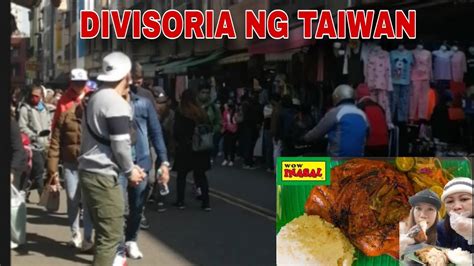 Murang Bilihan Ng Gamit Na Mala Divisoria At Kainan Ng Pagkain Pinoy