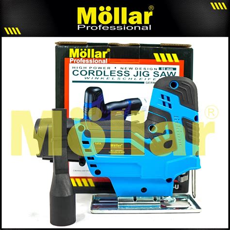 Jual Mollar Cjs U Cordless Jigsaw Mesin Gergaji Baterai V Unit