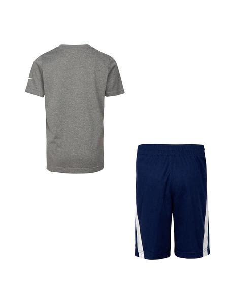 Conjunto Niño Nike Set Gris Azul