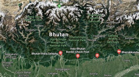 Indo Bhutan Border Along Assam To Be Laser Mapped