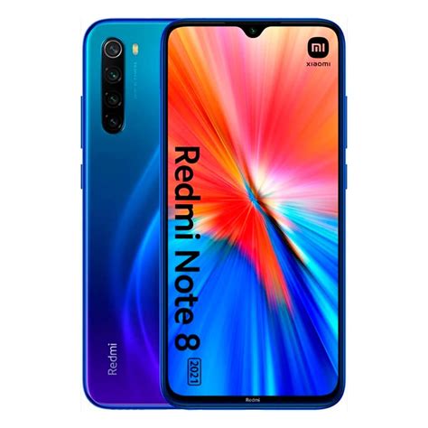 Redmi Note 8 2021 Dual SIM Neptune Blue 64GB And 4GB RAM