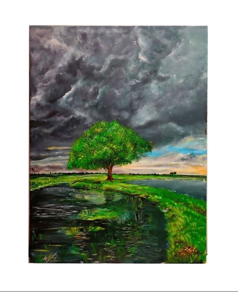 THE TREE -Acrylic Painting : r/painting