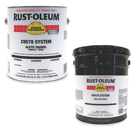 High Performance Industrial Coal Tar Epoxy Rust Oleum Off