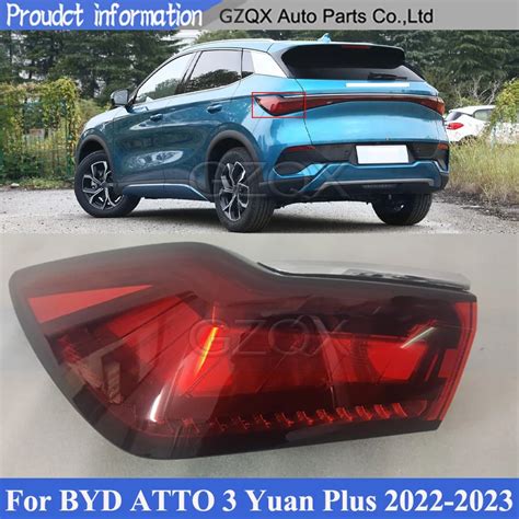 Capqx Untuk Byd Atto Yuan Plus Bumper Belakang Lampu