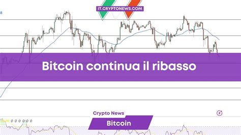 Previsione Prezzo Bitcoin Btc Scende A Mentre Il Mercato