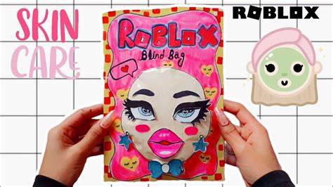 ☁️tutorial ☁️ Roblox Skincare Baddies Blind Bag Paper Asmr Satisfying