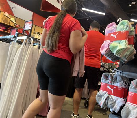 Thick Latina In Black Biker Shorts Oc Short Shorts Volleyball Forum