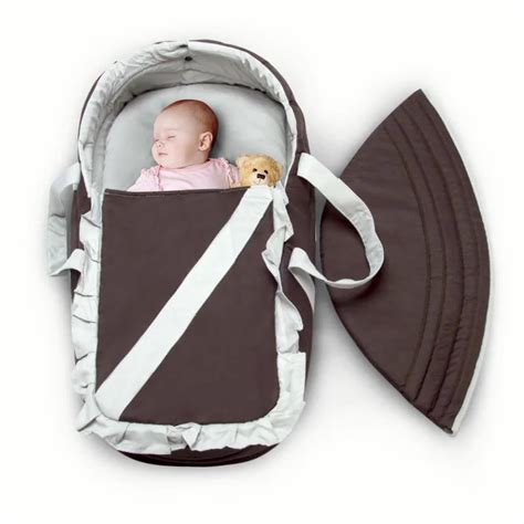 Portable Baby Sleeping Basket Bed Out Baby Crib In Portable Basket For