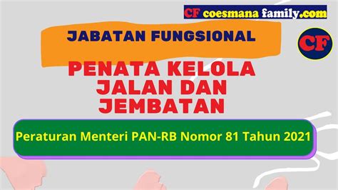 Tunjangan Dan Kelas Jabatan Fungsional Penata Kelola Jalan Dan Jembatan Youtube