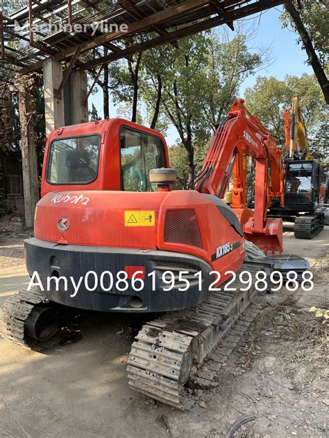 Kubota Kx185 3 Tracked Excavator For Sale China Shanghai MB38081