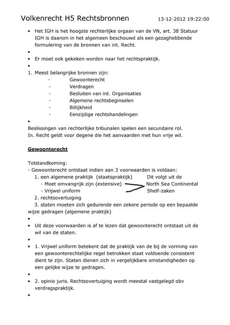 Samenvatting Kern Van Het Internationaal Publiekrecht Andr Nollkaemper