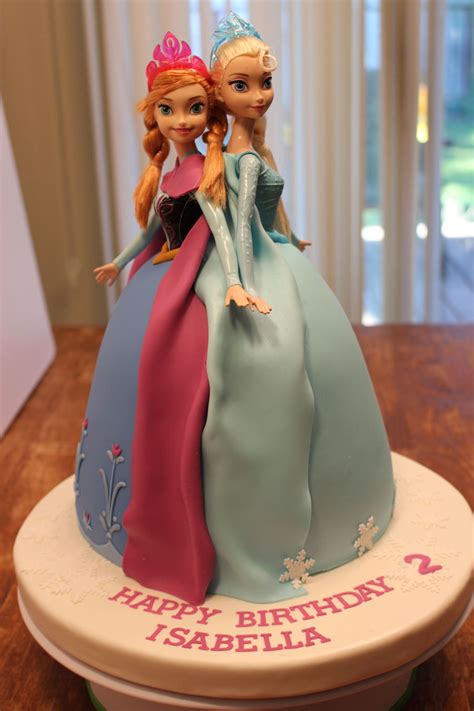 Elsa And Anna Birthday Cake Ideas