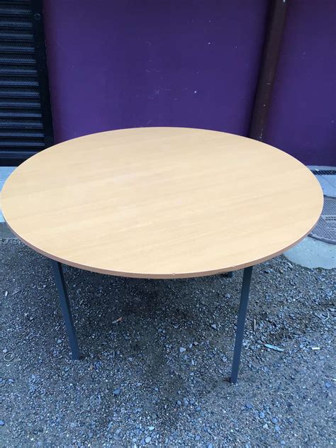 1200 Diameter Beech Round Table We Probably Have It