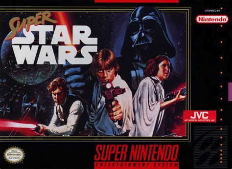 Authentic Super Star Wars SNES Super Nintendo Game